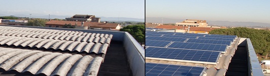 Bonifica eternit fotovoltaico