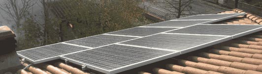 Impianto fotovoltaico a Pegognaga - Mantova - Lombardia - <br>Potenza: 4,5kW - Tipo Impianto: Semi-Integrato