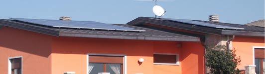 Impianto fotovoltaico a Chignolo D'Isola - Bergamo - Lombardia - <br>Potenza: 4,2kW - Tipo Impianto: Semi-Integrato