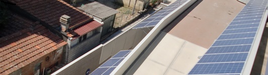 Impianto fotovoltaico ad Arezzo - Arezzo - Toscana - <br>Potenza: 45kW - Tipo Impianto: Tettoia